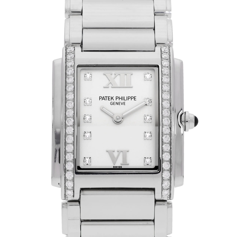 Patek Philippe Automatikuhr Twenty 4 Silber