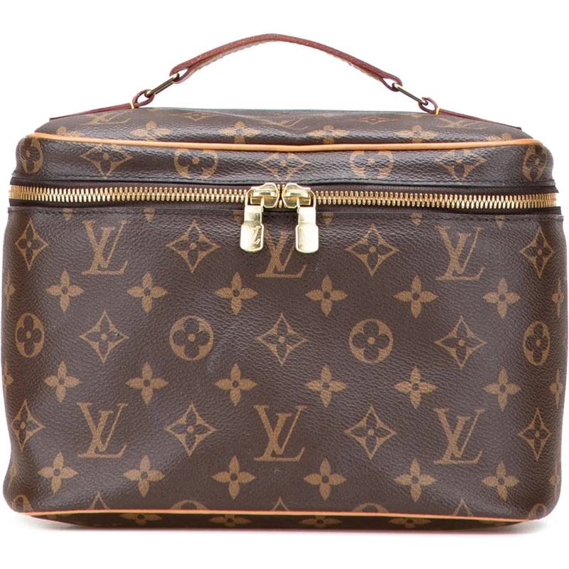 Louis Vuitton Necessaire Monogram Nice BB Vanity Case braun