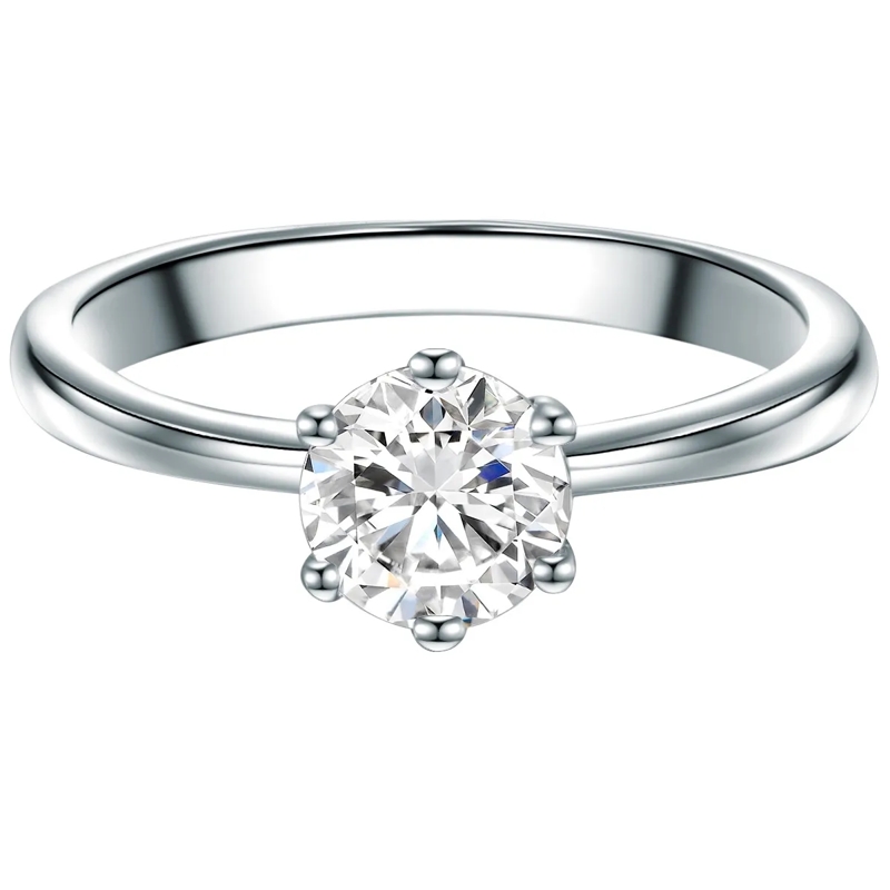 Trilani Ring Sterling Silber Ring Zirkonia silber