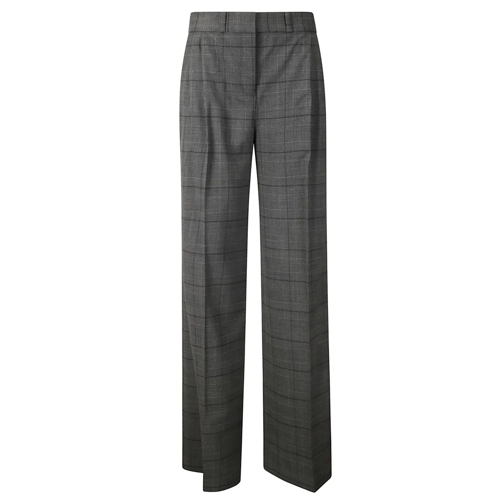 Coperni  Classic Wide Leg Wool Trousers Grey