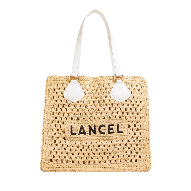 Lancel Tote Summer Mania Natural/Snow