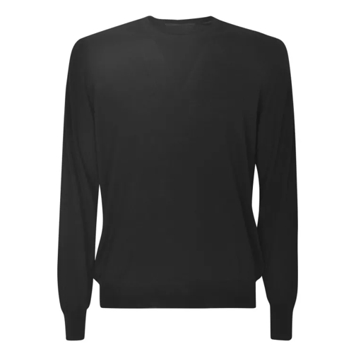 Tagliatore Crewneck Sweater Black 