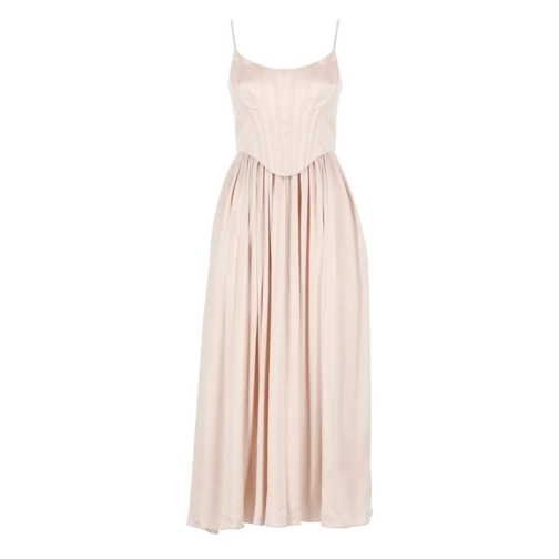 Zimmermann Midi Jurken Corset Midi Dress Neutrals