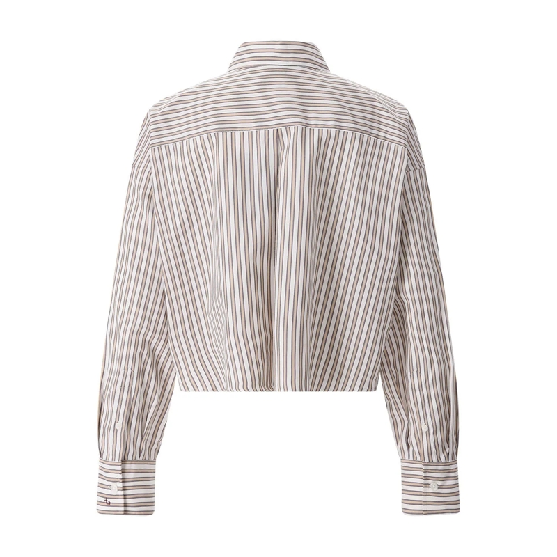 Rag & Bone Chemisier Hemdbluse aus Baumwolle beige(Image 2)