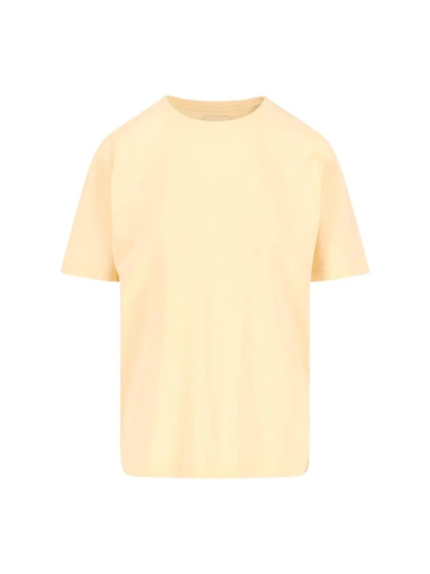 Thumbnail - Khaite - Logo T-Shirt – Yellow - Größe M - gelb