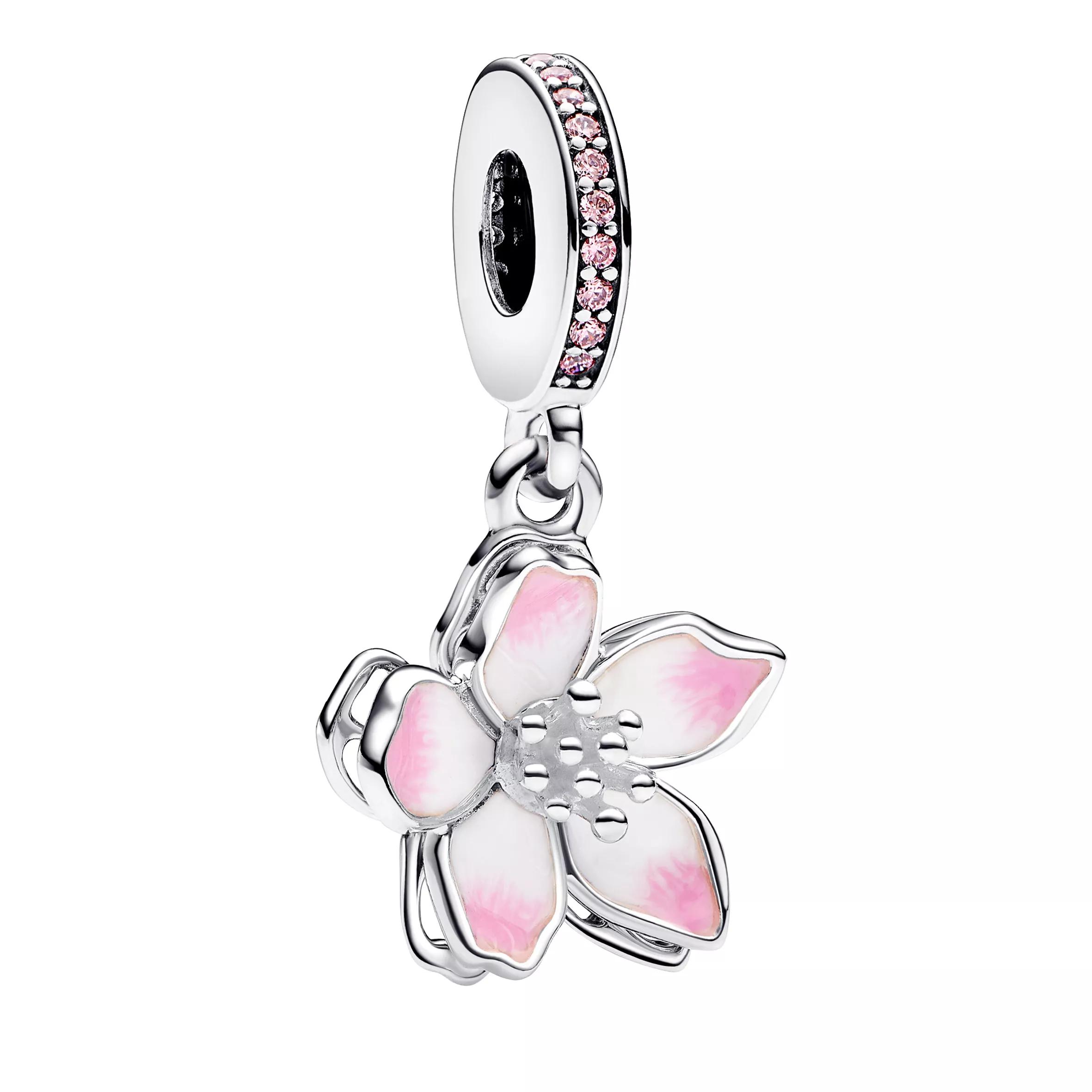 Pandora Women's Silver Pendants & Charms - Sterling Enamel Cubic Zirconia - Pendants & Charms For Unisize