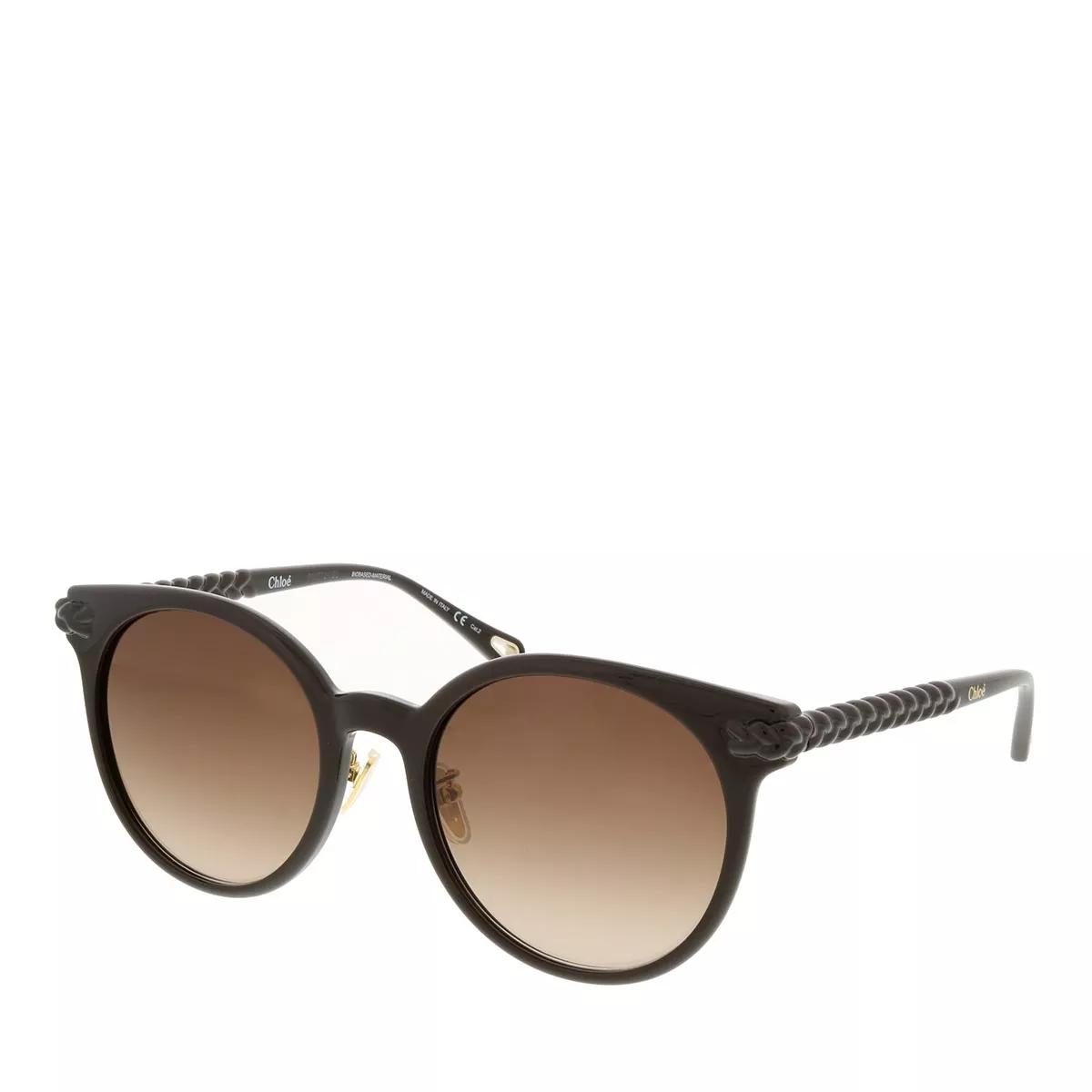 Chloé Sonnenbrille - CH0074SK-002 55 Sunglass Woman Bio Injection - Gr. unisize - in Braun - für Damen