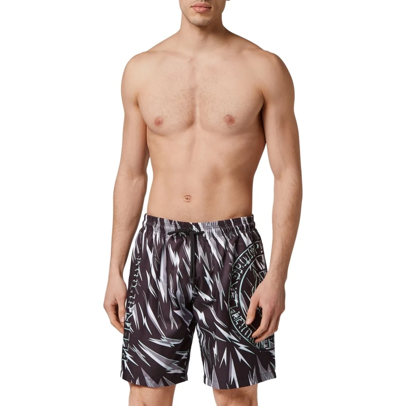 Plein Sport Shorts Badehose Tiger schwarz(Image 3)