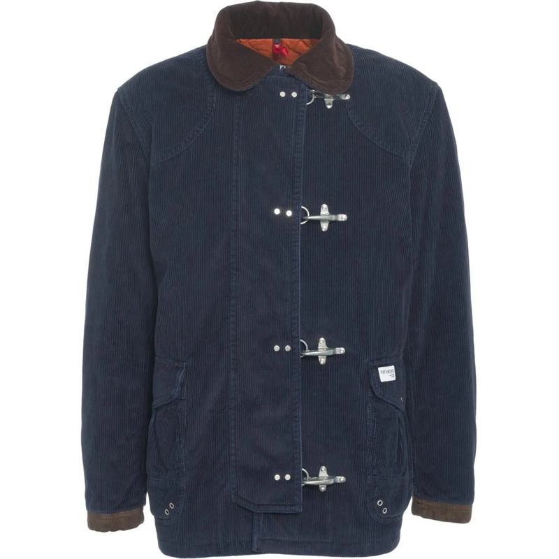 Fay Doudoune Corduroy jacket '4 Ganci' blau