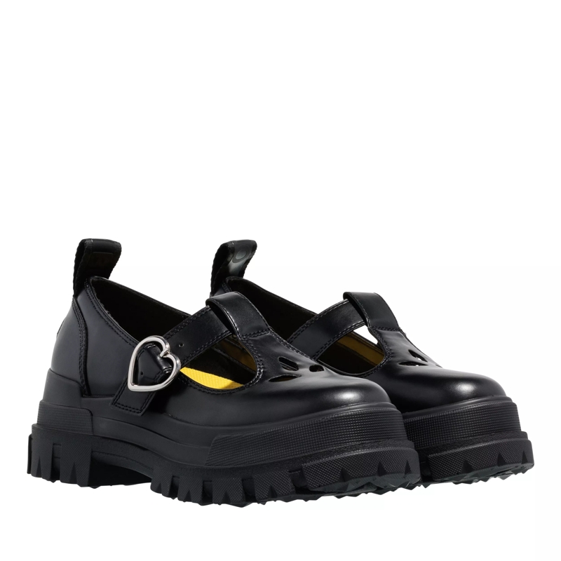Buffalo Loafer Aspha Jane Heart Black