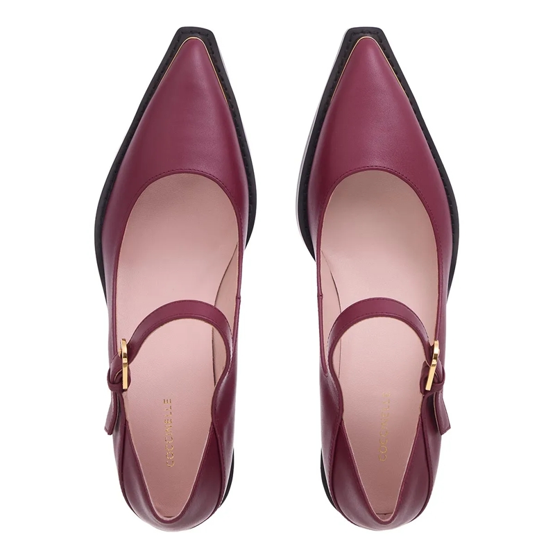 Coccinelle Pumps Connie Cow Hide Vino(Image 5)