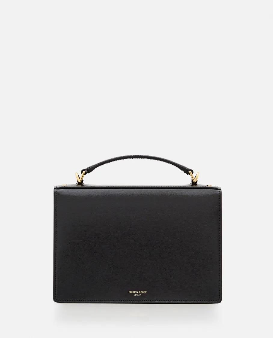 Golden Goose Crossbody bags Black Leather Bag in zwart