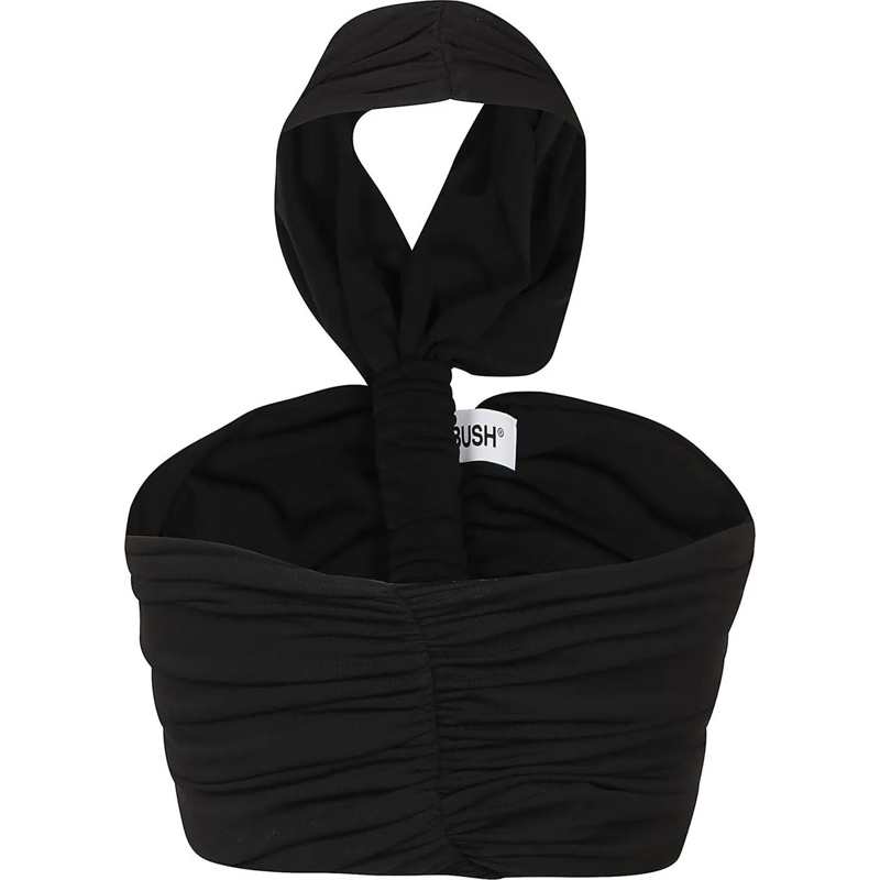 Ambush Langärmeliges Oberteil Twist Top Black schwarz