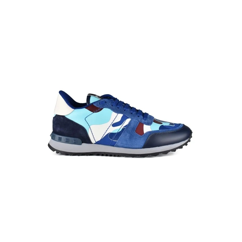 Valentino Garavani Low-Top-Sneaker Rockrunner Sneakers Blue