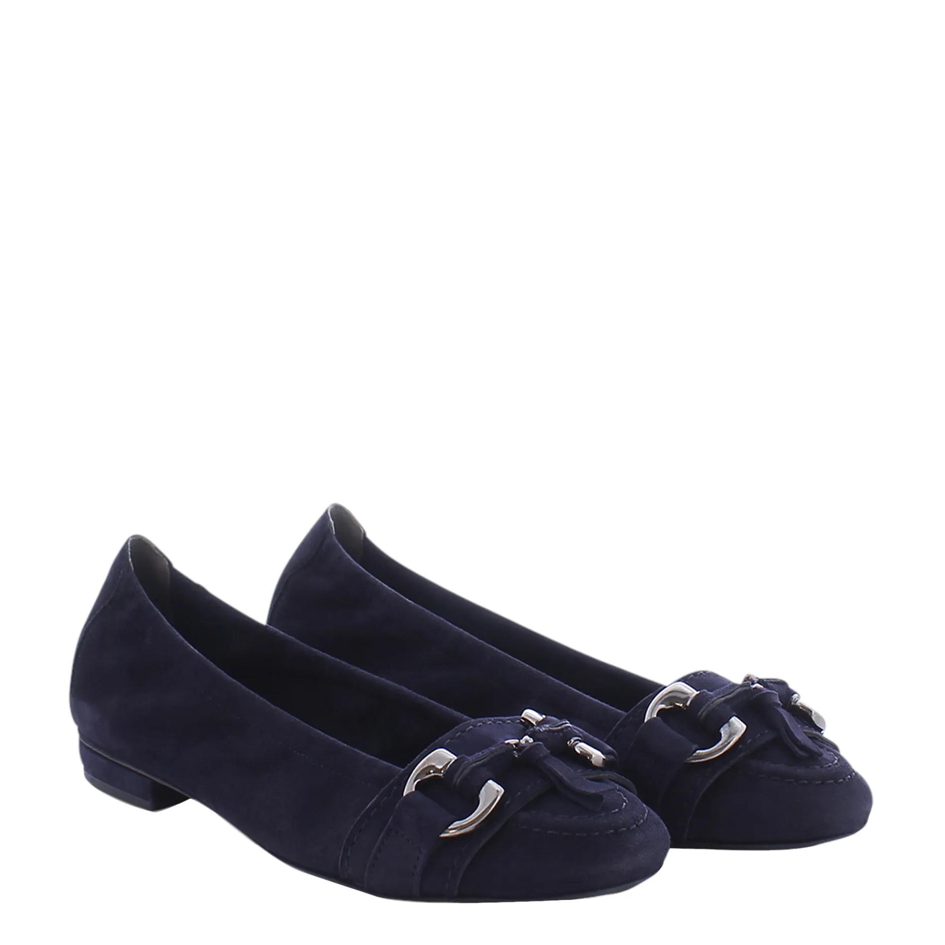 Kennel & Schmenger Slipper & Pantoletten - Ballerina MALU - Gr. 37,5 (EU) - in Blau - für Damen