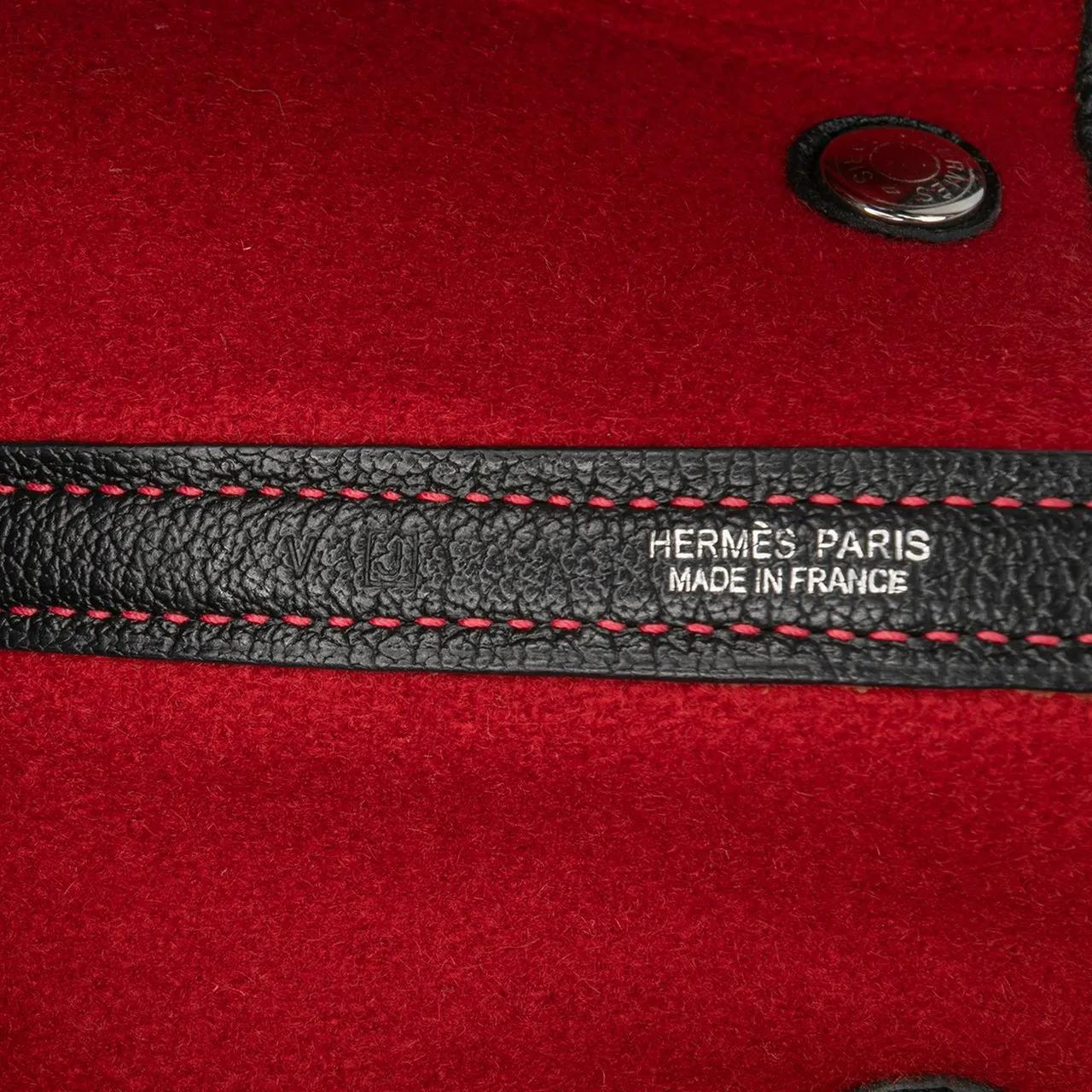 Thumbnail - Hermès Weekender - Ribbed Wool and Negonda Garden Party Voyage 49 - Gr. unisize - in Rot - für Damen