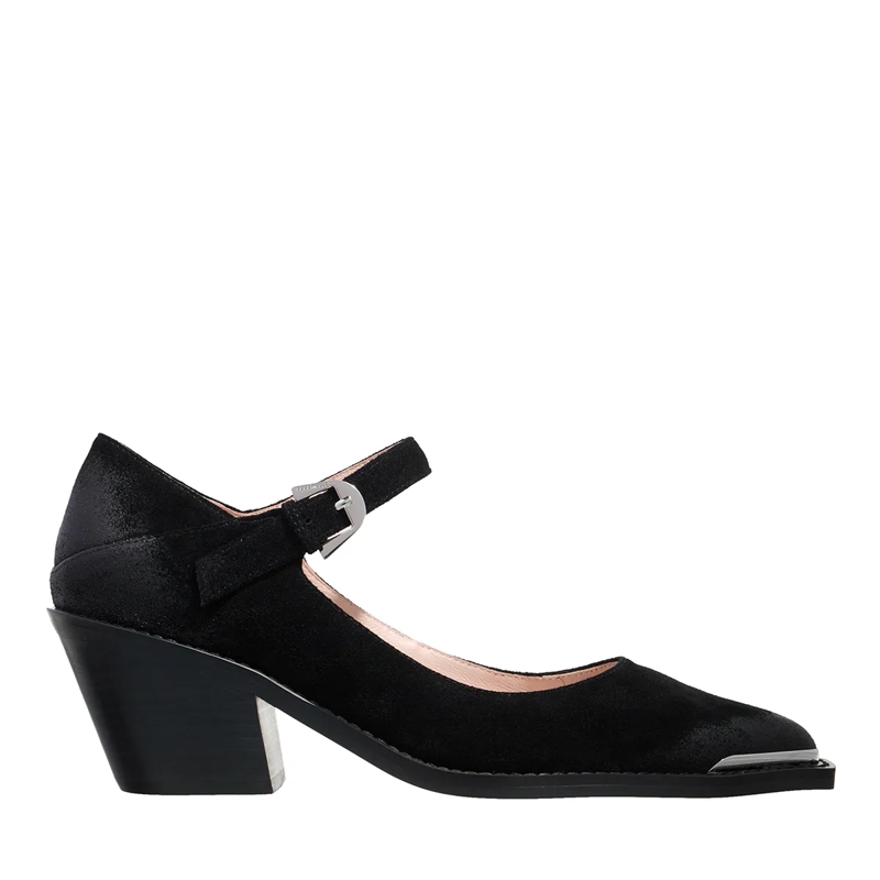 Coccinelle Mary Janes Coccinelleconnie Suede Vi Noir