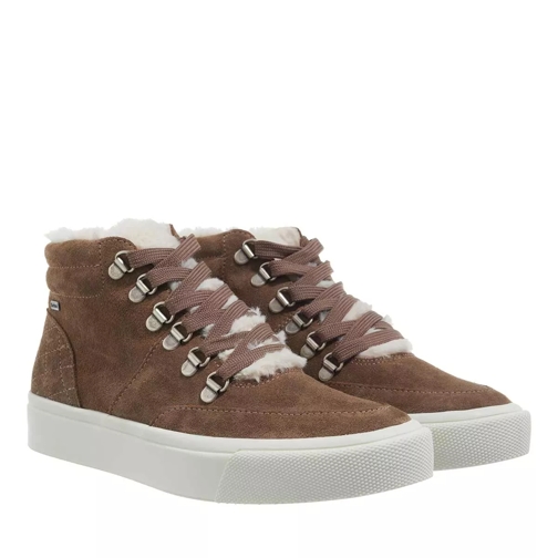 Barbour Minnie Taupe High-Top Sneaker