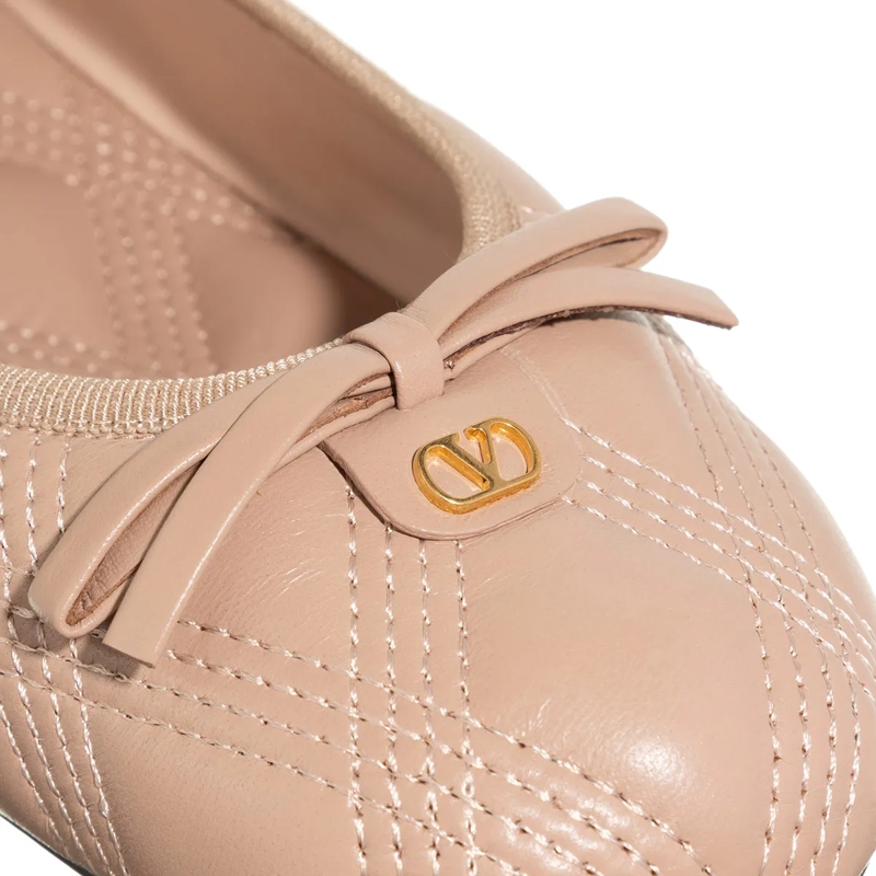 Valentino Garavani Ballerinas Quiltie Ballet Flats Rose(Image 5)