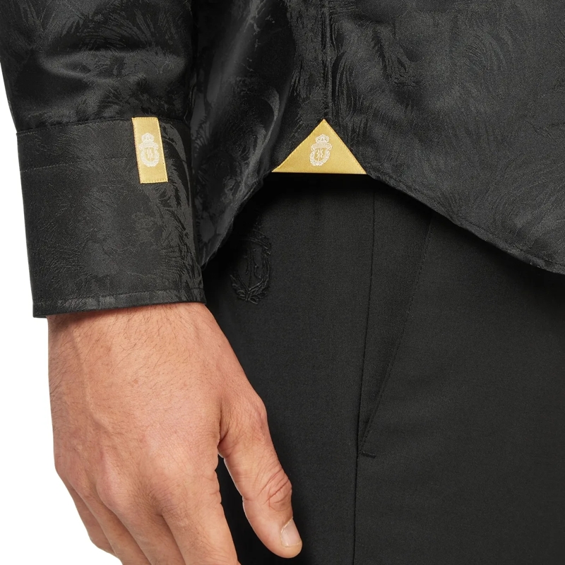 BILLIONAIRE Hemd Hemd Slim Fit schwarz(Image 4)