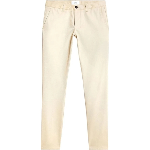 AMI Paris  Slim Fit Tailored Trousers beige