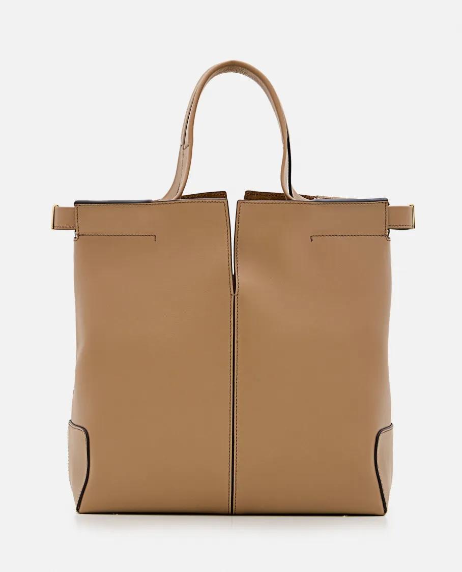 TOD'S Shoppers & Totes Brown Ebr Bag in bruin