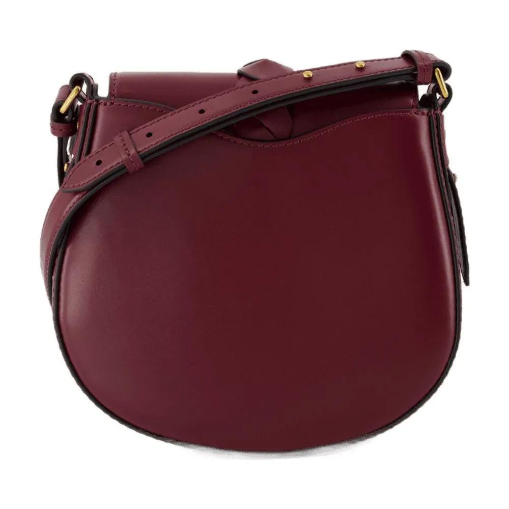Isabel marant Hobo bags Altay Small Gd Crossbody Leather Burgundy in bruin