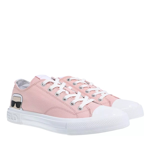 Karl Lagerfeld Kampus Iii Karl Ikonic Lo Lace Light Pink Canvas Low-Top Sneaker