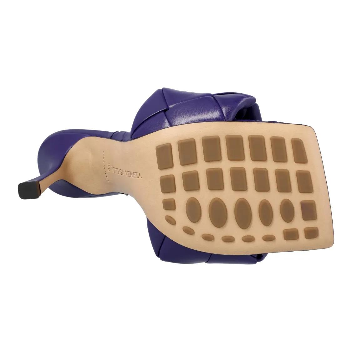 Thumbnail - Bottega Veneta Slipper & Pantoletten - Lido Mule Violet - Gr. 38,5 (EU) - in Lila - für Damen