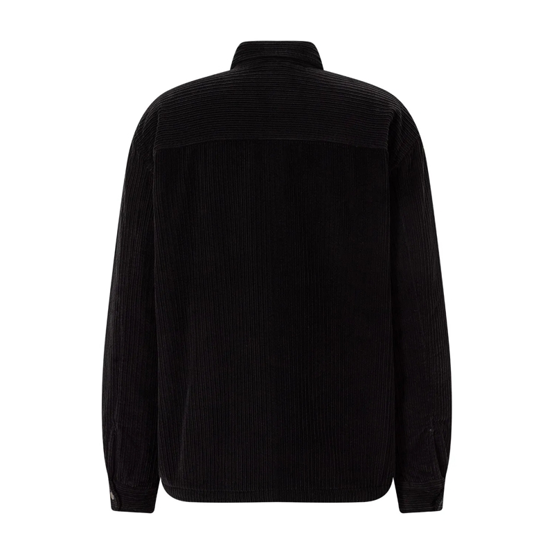 Lacoste veste Overshirt aus Cord schwarz(Image 2)