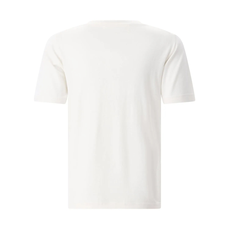 Extreme Cashmere T-shirt Shirt James aus Kaschmir-Mix weiß(Image 2)