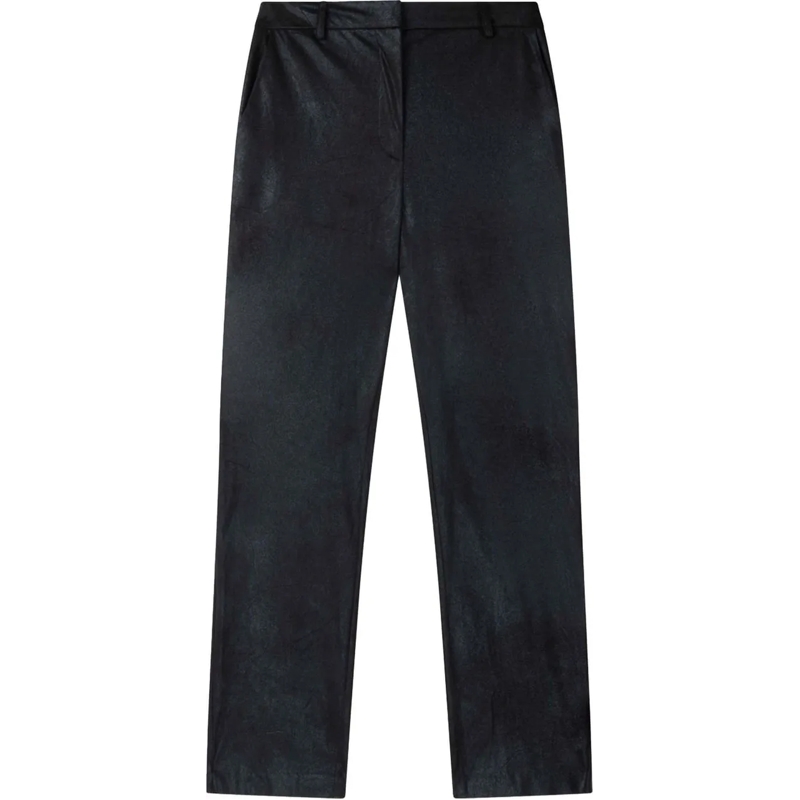 ALIX Pantalon Alix The Label Foil Pantalons Zwart 2308136318 999 schwarz