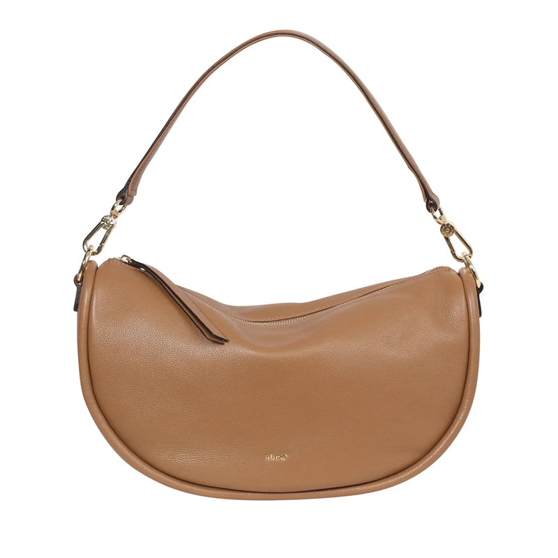 Abro Schultertasche Beutel WILLOW cognac