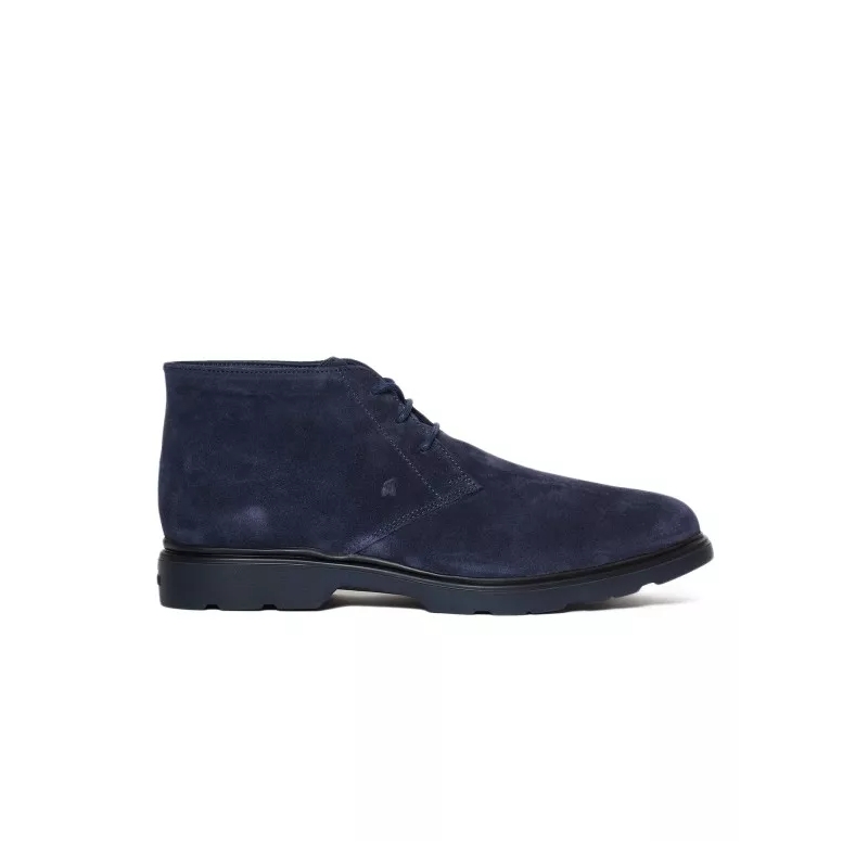 Hogan Bottes H393 Ankle Boot Blue