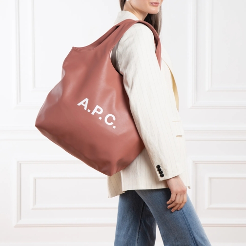 A.P.C. Tote Tote Ninon Dark Pink (Image 2)
