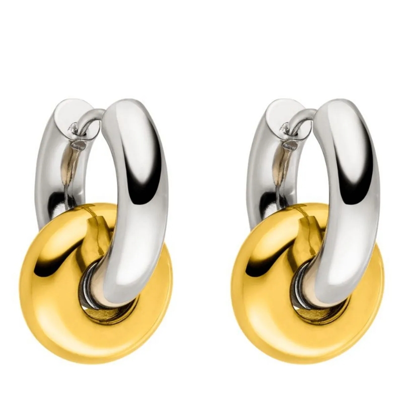 Purelei Ohrstecker Creolen Bond silber