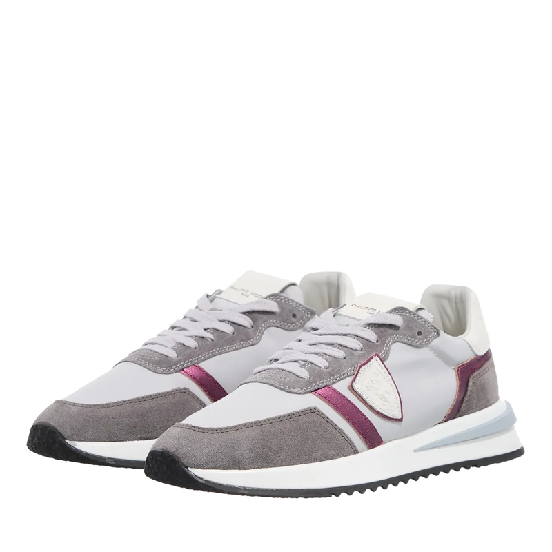 Philippe Model Low-Top-Sneaker Tropez 2.1 Low Woman Mondial_Gris Anthracite(Image 4)