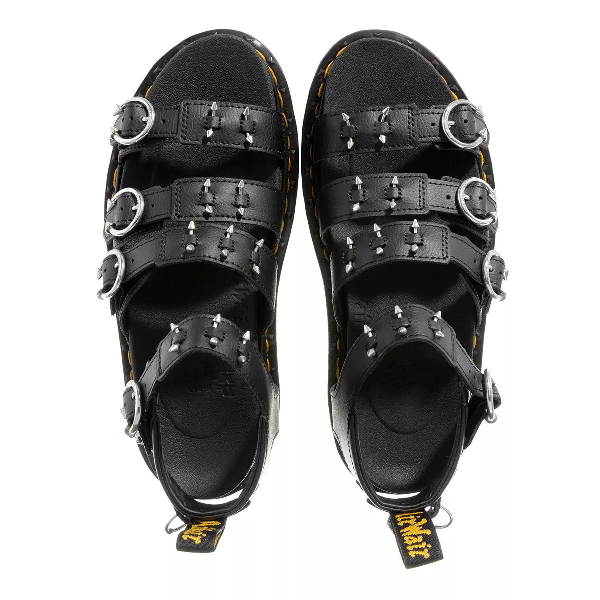 Dr. Martens 3 Strap Sandal Black Strappy Sandal