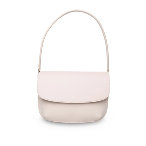 A.P.C. Crossbody Bag Sarah' Cream Leather Bag Neutrals