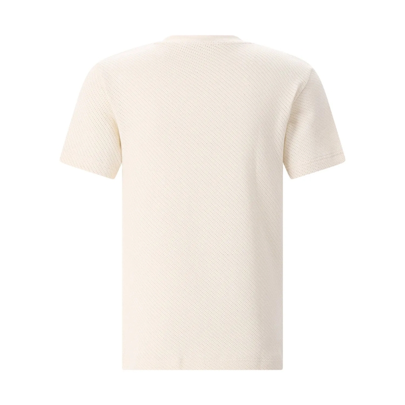 Lacoste T-Shirt Shirt aus Lochstrick weiß(Image 2)