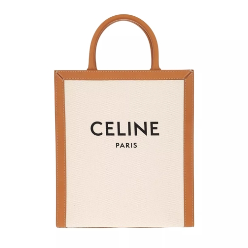 Celine Cabas Vertical Tote Bag Small Natural Tan Sporta