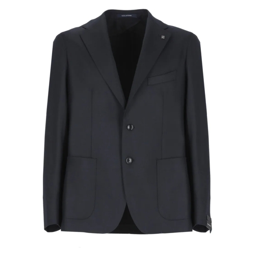 Tagliatore Blazer Virgin Wool Jacket Blue