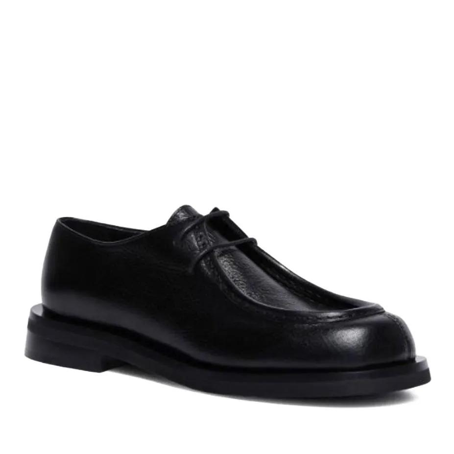 Sportmax Loafers & Ballerinas - SPORTMAX Schwarzer Schnürschuh - Gr. 38 (EU) - in Schwarz - für Damen