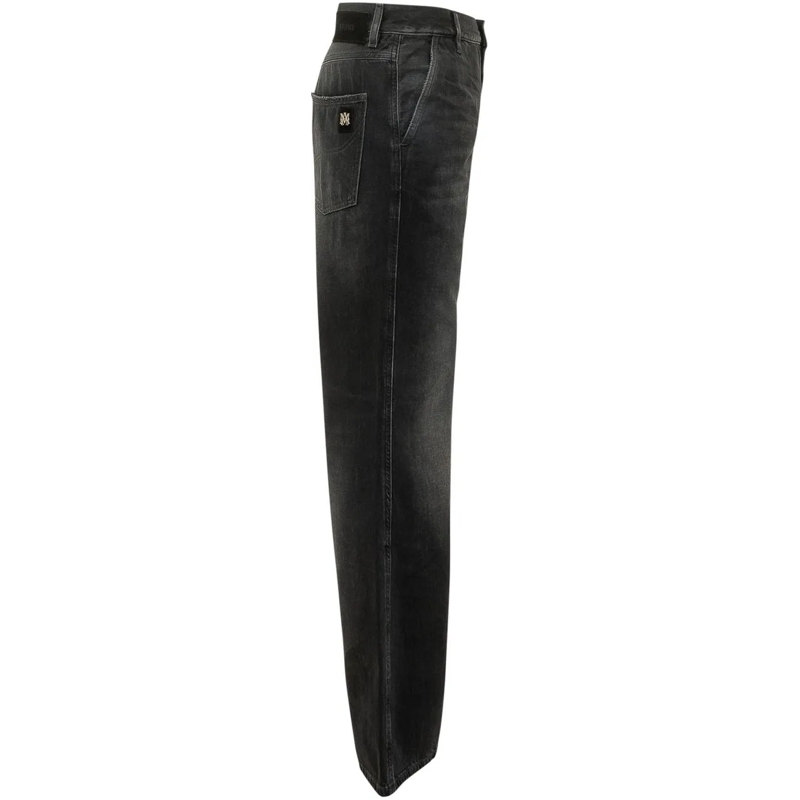 Amiri Jeans à jambe droite Jeans Boot Cut con Cinque Tasche e Gamba Svasata dunkelgrau(Image 3)