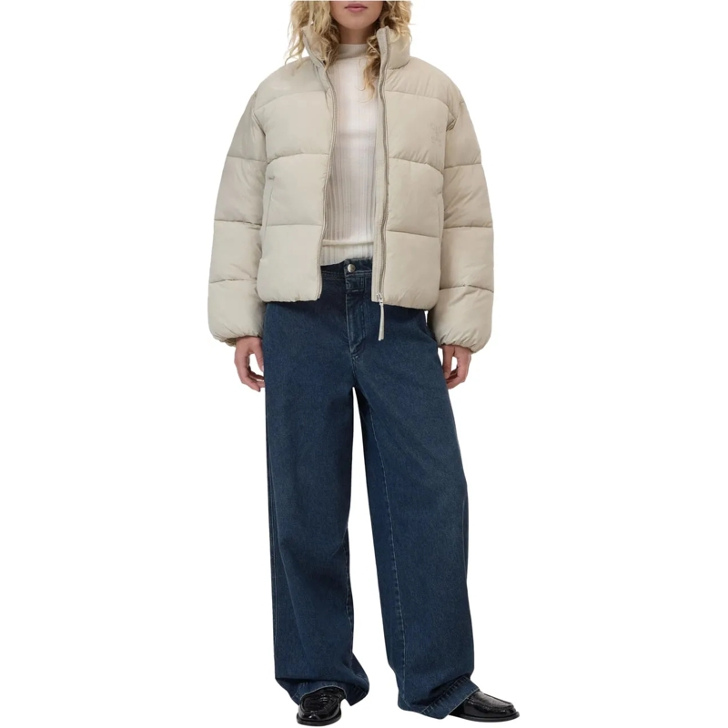 Closed Trenchcoat Closed Cropped Puffer Jacket Puffer Jassen Beige C beige(Image 3)