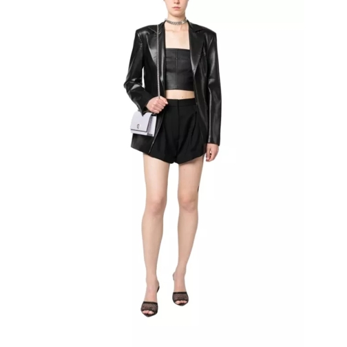Alexander McQueen Sustainable Sartorial Wool Shorts Black 