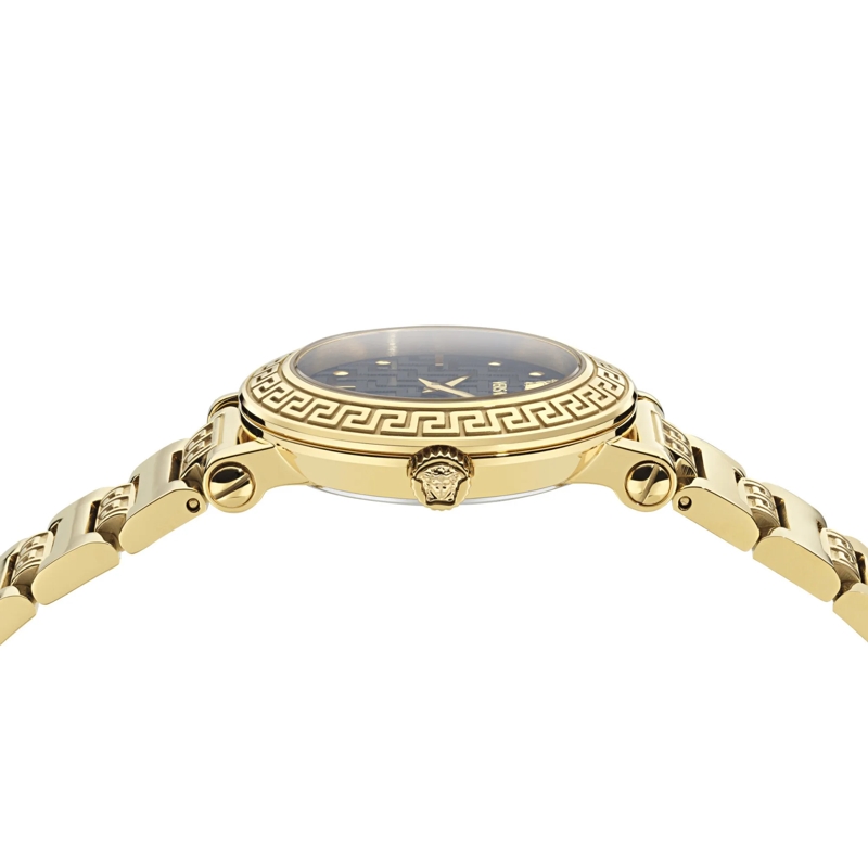 Versace Quarzuhr Quarz-Analoguhr Greca Sphere Petite gelb(Image 2)