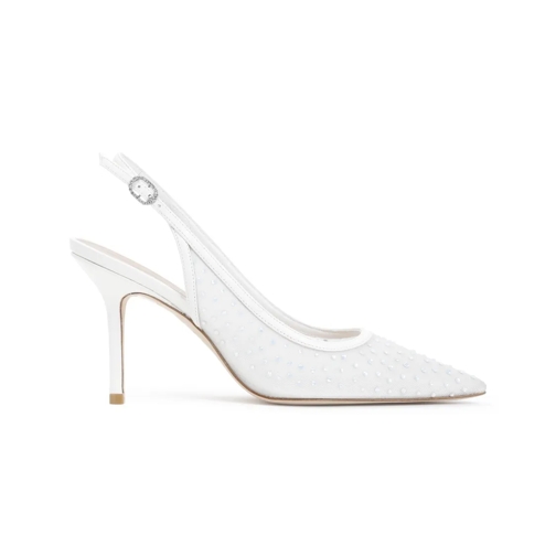 Stuart Weitzman Pump Emilia Slingback White