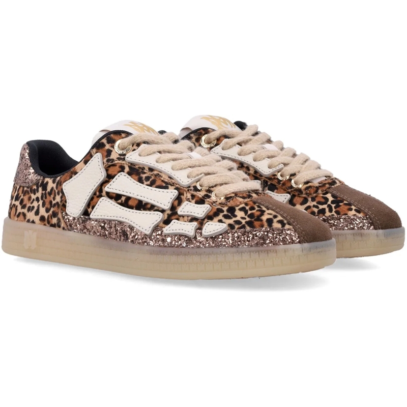 Amiri Sneaker basse Leopard Pacfic Bones Marrone beige(Image 3)