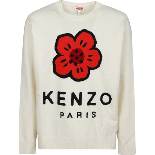 Kenzo  Rws Boke Flower Placed Sweater White weiß